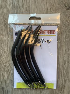 Færøy gummimakk 10/0-ss for sei, lyr og torsk