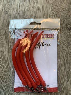 Færøy gummimakk 10/0-ss for sei, lyr og torsk