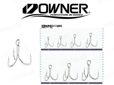 Owner ST-56 TN #2/0 3X Needle Point (5656) 6stk