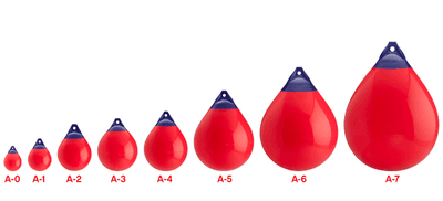 Polyform blåse rød A1
