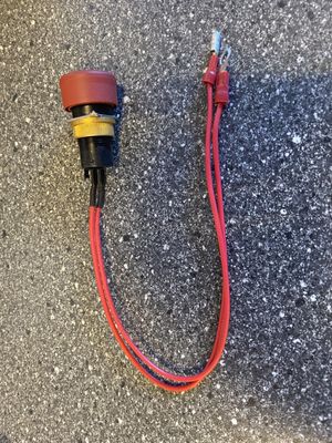 Nødstopp til Hobbyfisher P220 m/ledninger