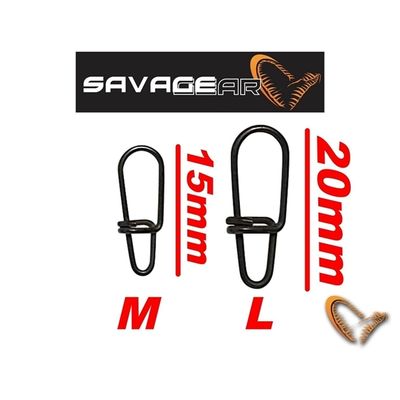 Savage Gear Crosslock Egg Snaps 10pk