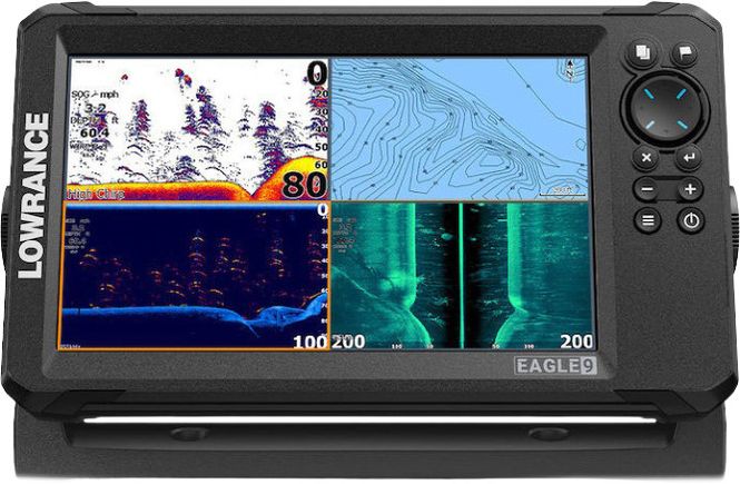 Hovedbilde Lowrance Eagle ekkolodd og kartplotter m/svinger ...
