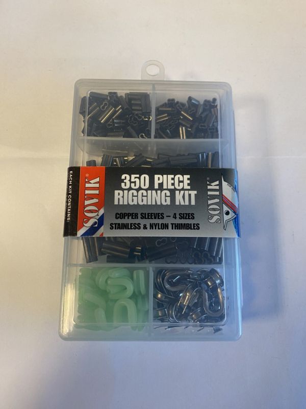 Søvik Rigging Kit 300 Klemhylser/ 50 Kauser