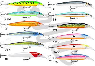 Rapala Scatter Deep Husky Jerk  10cm 10gr