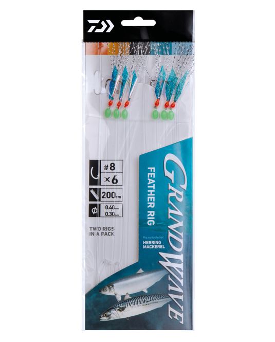 Main Image Daiwa Grandwave Feather Rig 1 - 8